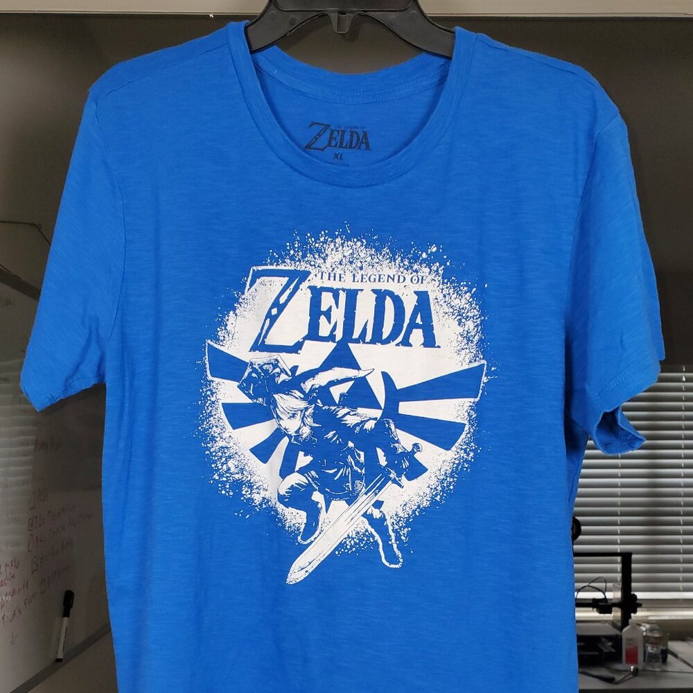 ZELDA BLUE T-SHIRT X-LARGE